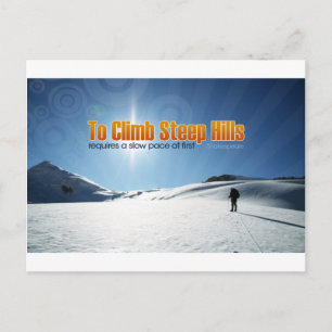 Inspirational Quote by Shakespeare Postcard