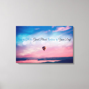 Inspirational Quote Canvas Print