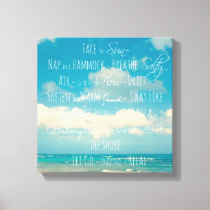 Inspirational Quote Canvas Print
