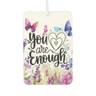 Inspirational Quote Car Air Freshener