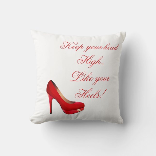 Inspirational quote cushion (Front)
