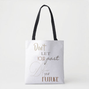 Inspirational Quote - Define Your Future Tote Bag