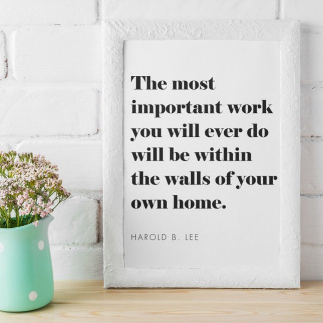 Inspirational Quote For Parents Homeschoolers Poster (Creator Uploaded)