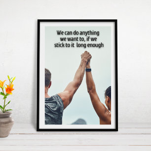Inspirational quote for You can do Anything Poster