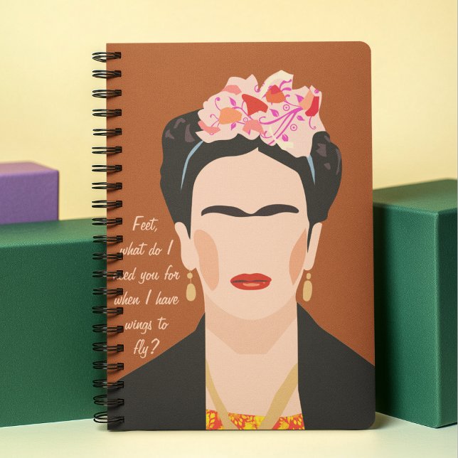 Inspirational Quote Frida Kahlo Illustration Women Planner (Creator Uploaded)