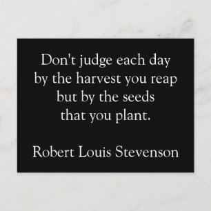 Inspirational Quote in a Postcard