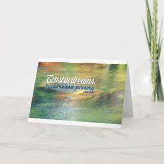 Inspirational quote — Kahlil Gibran Card