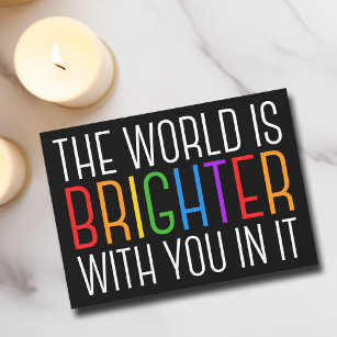 Inspirational Quote Mental Health Encouragement Card
