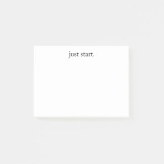 Inspirational Quote Minimalist  Post-it Notes