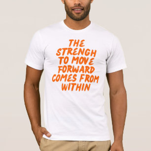 Inspirational Quote Minimalist Typography T-Shirt