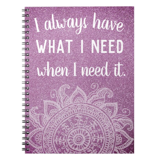 Inspirational Quote Motivational Gratitude Journal (Front)