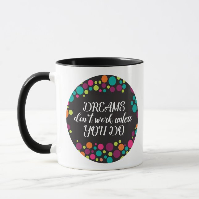 Inspirational Quote Mug (Left)