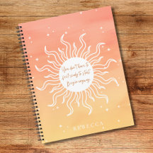 Inspirational Quote Mystic Sun Writing