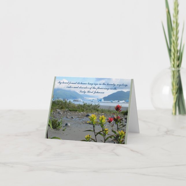 Inspirational Quote notecard (Front)