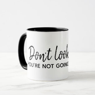 Inspirational Quote On White Mug