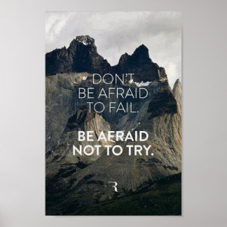 Inspirational Quote Poster