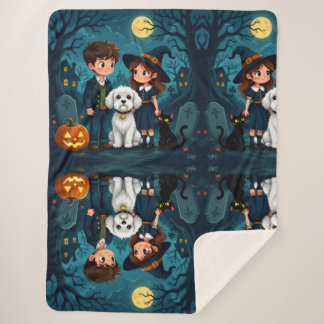 Inspirational Quote Sherpa Blanket