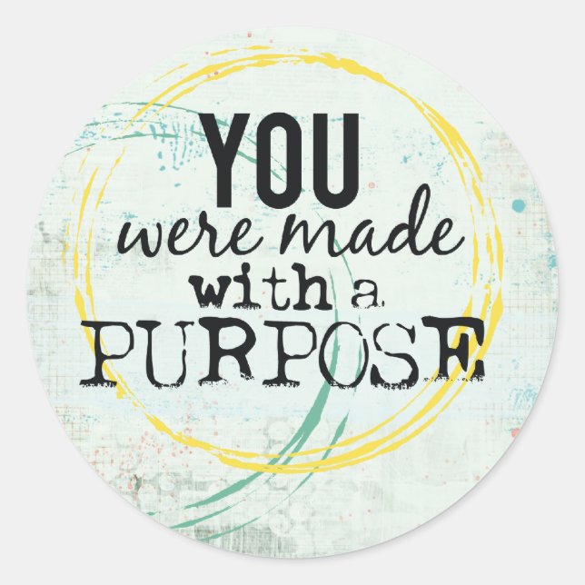 inspirational quote stickers (Front)