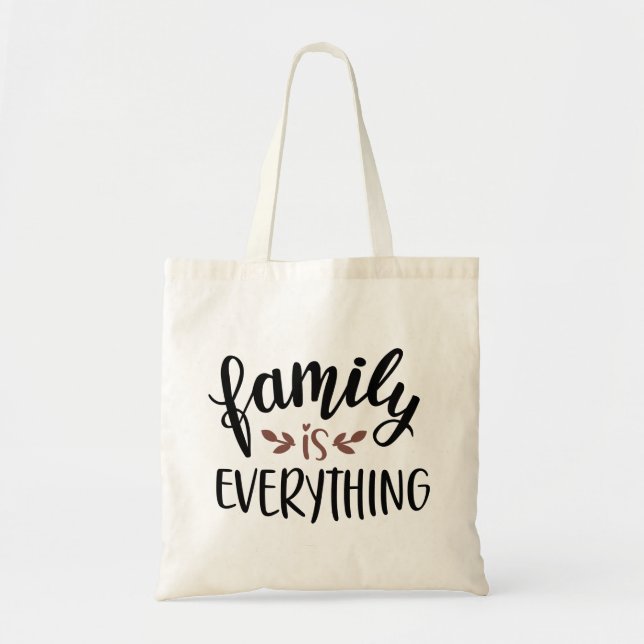 inspirational quote tote bags (Front)