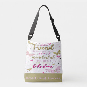 Inspirational Quote Tote for Friends 