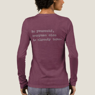 Inspirational Quote Typography Tri-Blend Shirt
