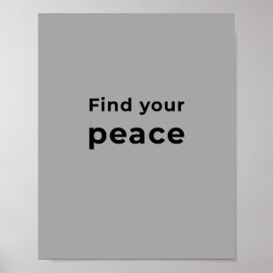 Inspirational quote wall art