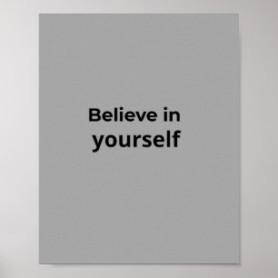 Inspirational quote wall art typography