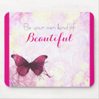 Inspirational Quote With A Watercolor Butterfly