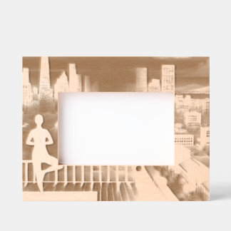 Inspirational Quote with Dynamic Artwork Etched Frames