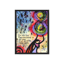 Inspirational Quote Woman Holding Eternity Sign