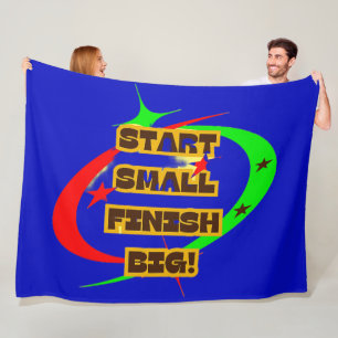 INSPIRATIONAL QUOTES Fleece Blanket