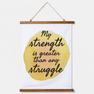 Inspirational quotes for self acceptance  hanging tapestry