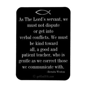 Inspirational Quotes Keys for Discipline Magnet