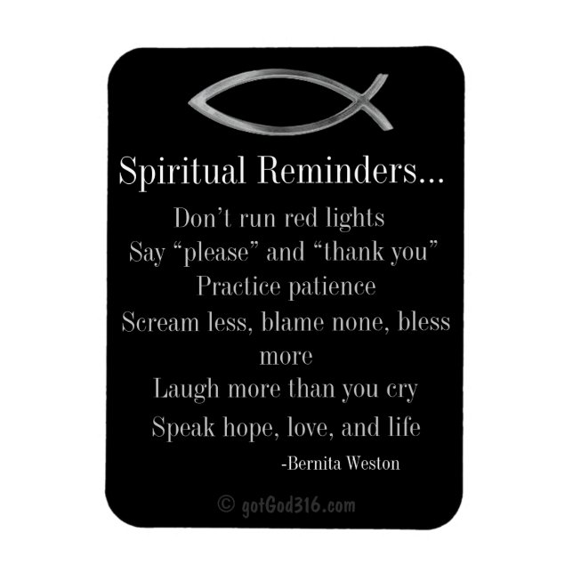 Inspirational Quotes Keys for Discipline Magnet (Vertical)