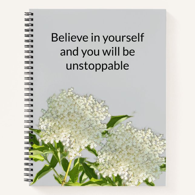 Inspirational Quotes Notebook (Front)