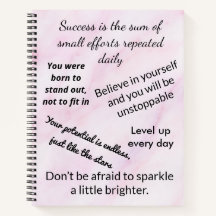 Inspirational Quotes Notebook