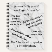 Inspirational Quotes Notebook