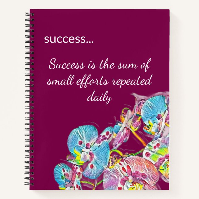 Inspirational Quotes Notebook (Front)