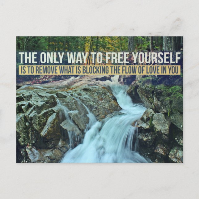 Inspirational Quotes Postcards (Front)