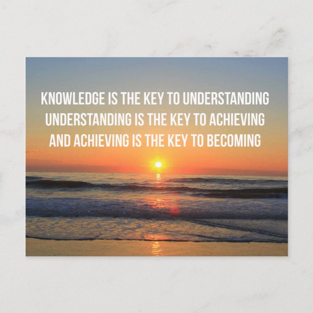 Inspirational Quotes Postcards (Front)