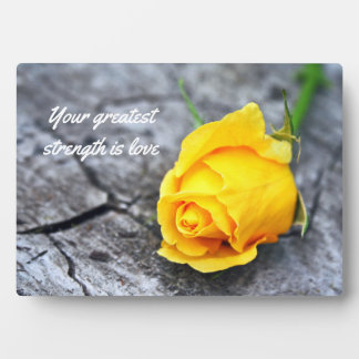 Inspirational Quotes Tabletop Plaque with Easel