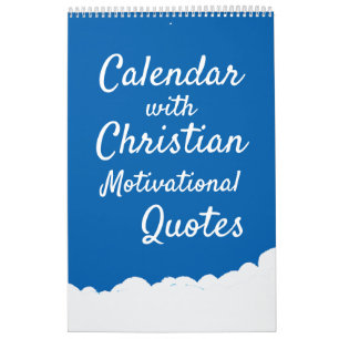 Inspirational Quotes   Typography 2026 Christian Calendar