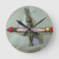 Inspirational Rabbit: Always Love Sign Art Print