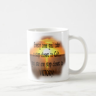 Inspirational Religious Coffee Mug Cup Rainbow