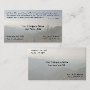 Inspirational Religious Religion Spritual Business Card