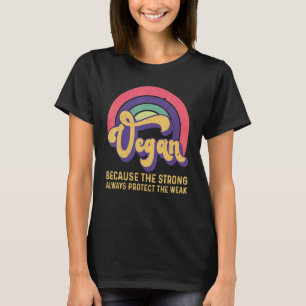 Inspirational Retro Vintage Vegan World Vegan Day T-Shirt