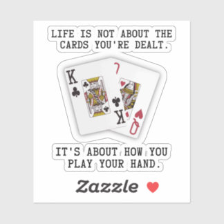 Inspirational Saying Playing Cards Poker Quote