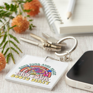 Inspirational Soul Clean Wordart Keychain