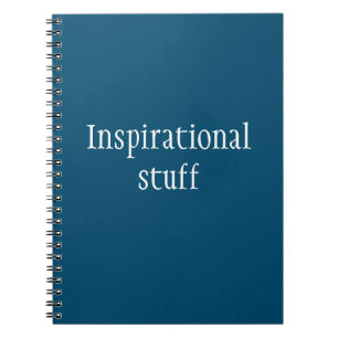 Inspirational stuff Funny Notebook