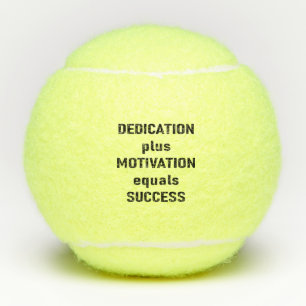 Inspirational Success Tennis Quote Balls
